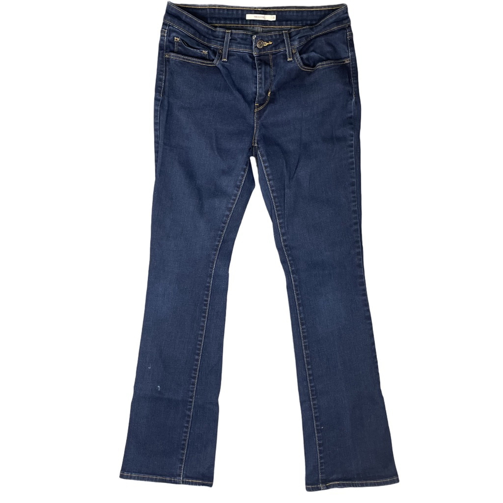 Levi’s 715 Bootcut Jeans Dark Wash Size 31 Women's Mid Rise Stretch Denim
